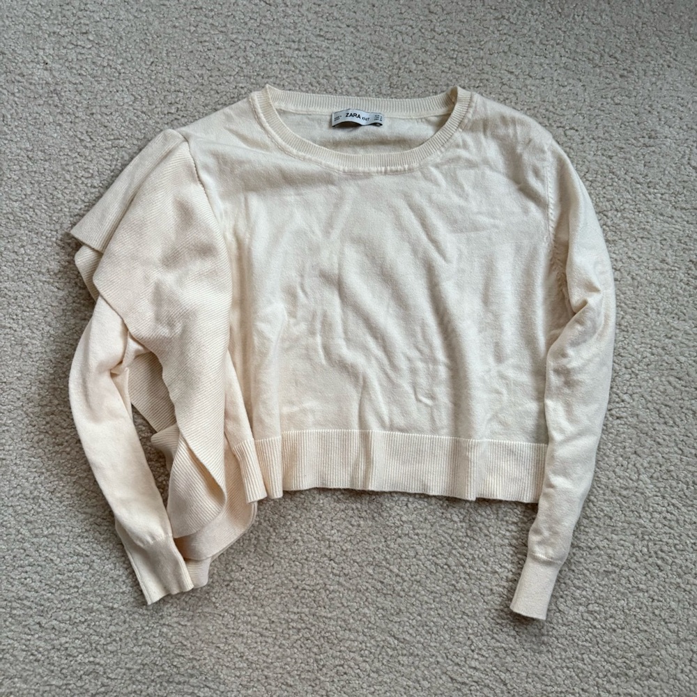 Zara cropped sweater
